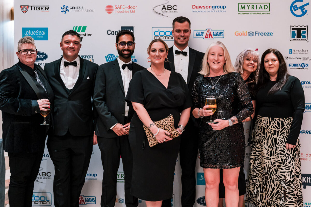 Constellation team bij prijsuitreiking